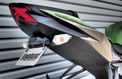 ZX-6R 2013年〜2018年　カーボンフロントフェンダー Kawasaki ZX-6R 13-18年 カーボンフロントフェンダー : 輸入