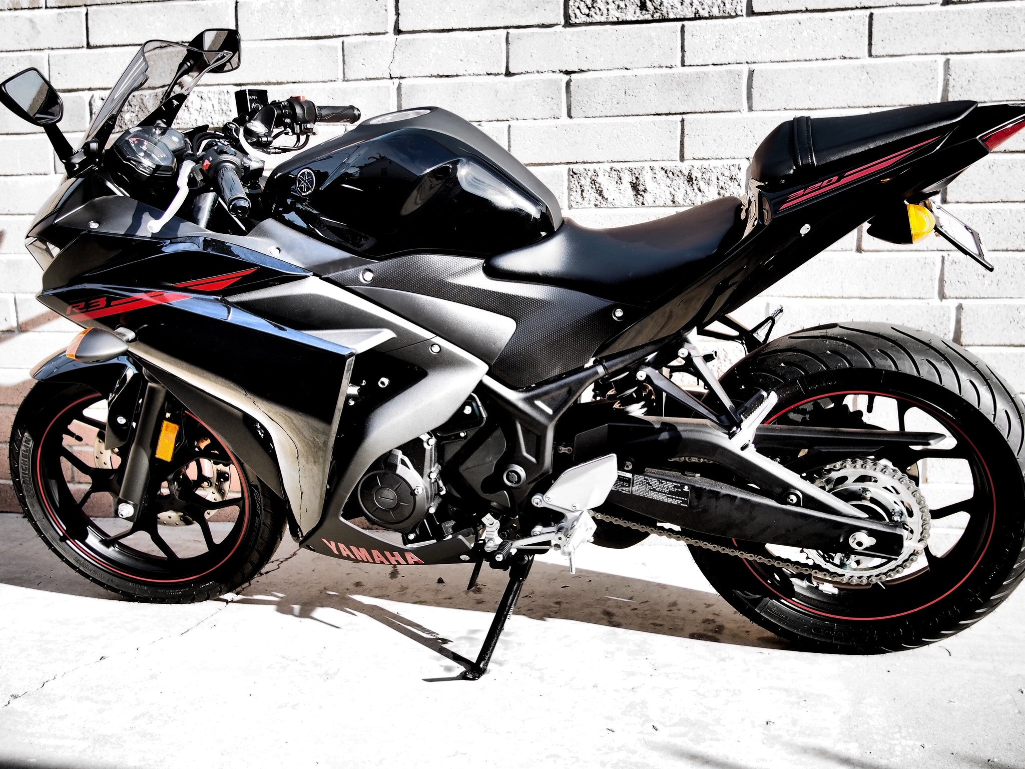 2016 Yamaha R3 Rear Fender Yamaha YZF-R3 (2015-2024) Fender Eliminator - Vagabond Motorsports
